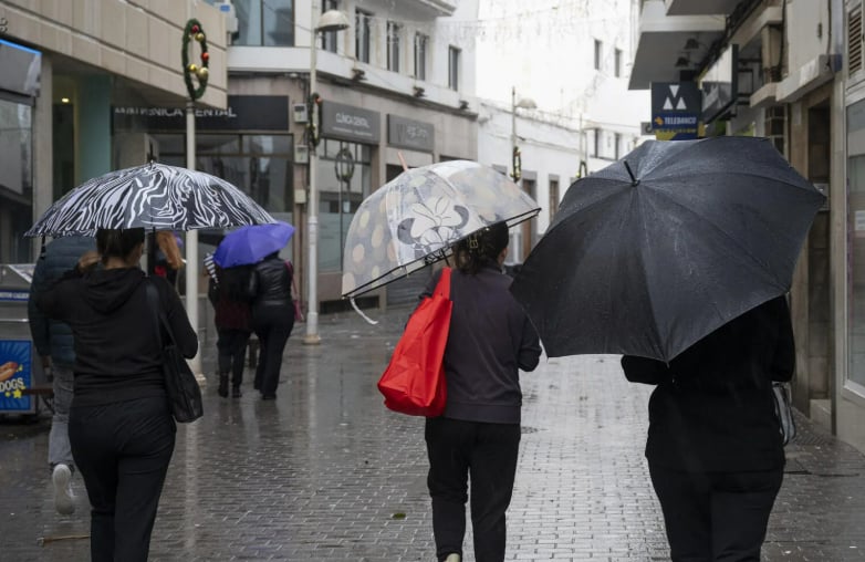 Lluvia en Canarias