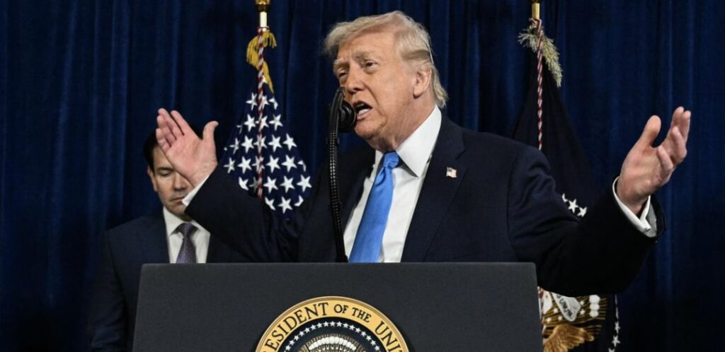 Declaraciones de Trump en la Casa Blanca