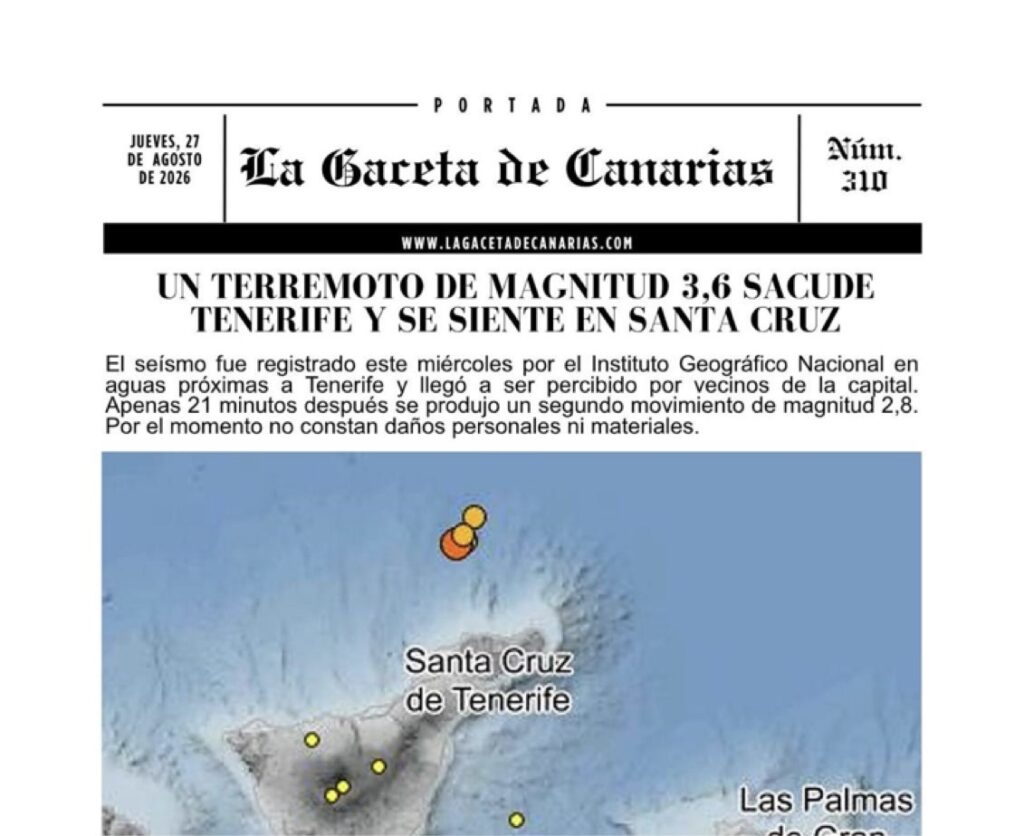 Portada La Gaceta 27-08-26