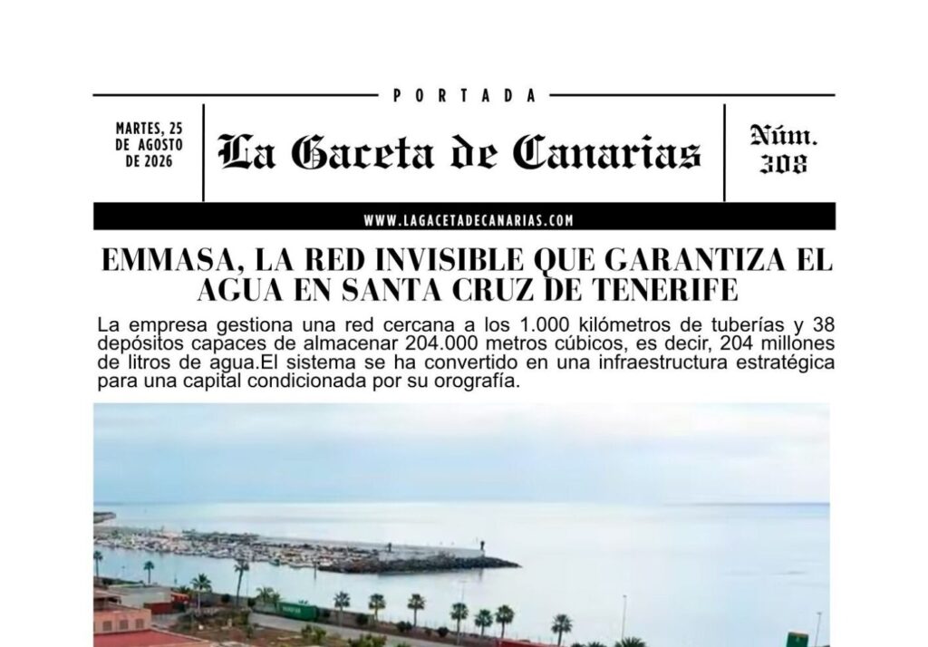 Portada La Gaceta de Canarias 25-08-26