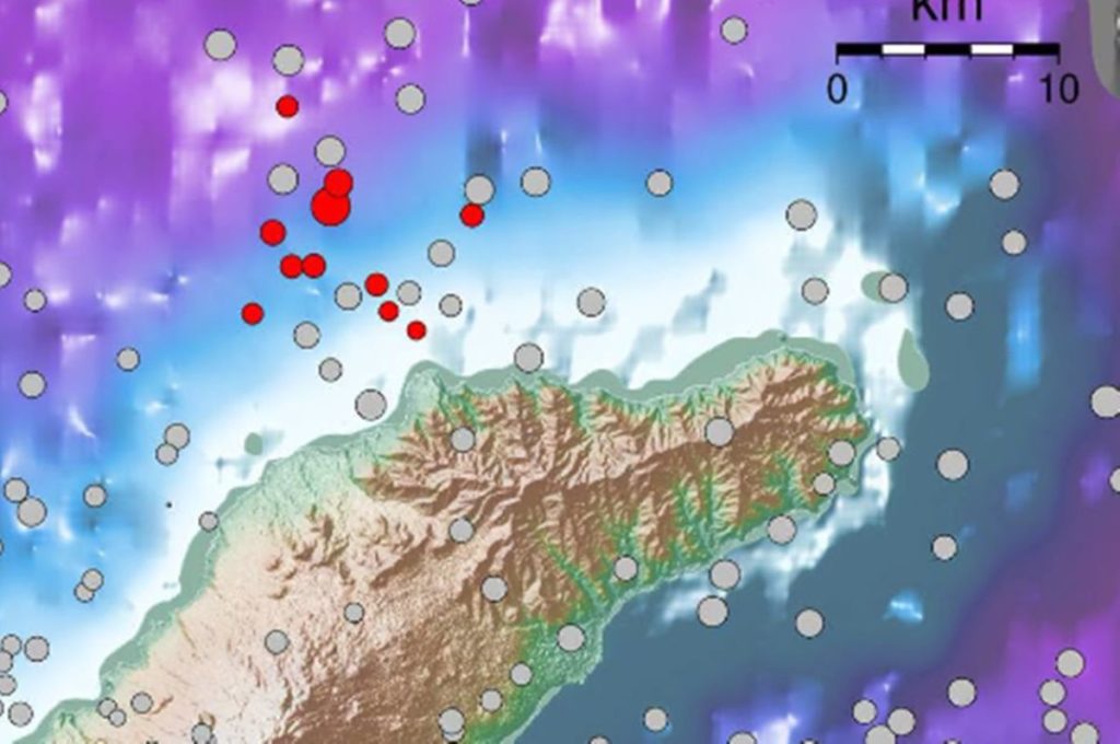 Registro de terremotos en Canarias IGN